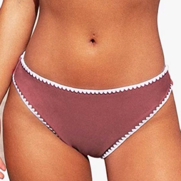 CUPSHE Women's Sporty Crochet Trim Bikini Sets Size Medium - Picture 8 of 11